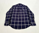 90s Polo Ralph Lauren Plaid L/S Shirt L Navy