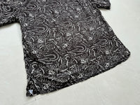 90s Polo Ralph Lauren CLAYTON Cactus Loop Shirt L Black