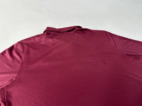 NIKE DRI-FIT Polo Shirt L Burgundy