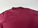NIKE DRI-FIT Polo Shirt L Burgundy