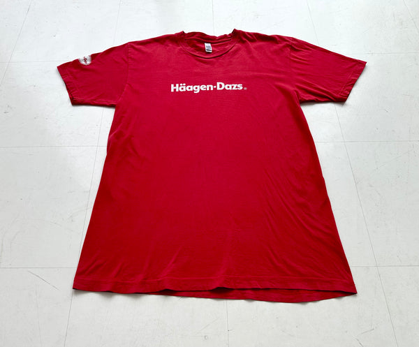 Used Haagen Dazs Strawberry T-shirt L