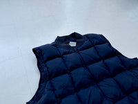 80s Eddie Bauer Puffer Quilting Vest 50 DeepNavy