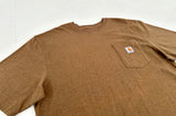 Used Carhartt Pocket T-shirt L Brown