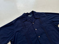 90s Polo Ralph Lauren JAVA Cuba Shirt XL DeepNavy