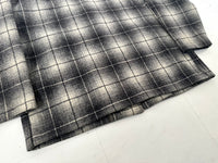 50s Merrill Woolens Shadow Plaid Wool Jacket Black&White