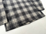 50s Merrill Woolens Shadow Plaid Wool Jacket Black&White