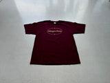 Vintage Haagen Dazs Logo T Shirt XL Burgundy