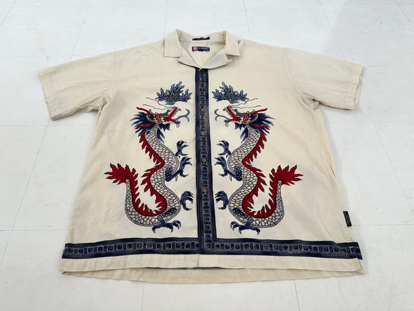 CHAPS Ralph Lauren Dragon Loop Shirt L
