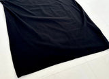 80s Message T-shirt XL Black