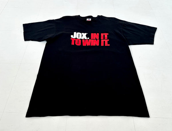 90s Message T-shirt XL Black
