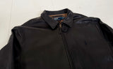 90s Polo Ralph Lauren Leather SwingTop Jacket XL