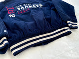 STARTER MLB NY YANKEES Corduroy Varsity Jacket Navy