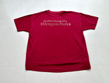 90s Haagen Dazs Logo T-shirt Burgundy