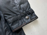 90s Polo Ralph Lauren Wax Cotton oiled Jacket L Black