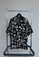 90s Polo RalphLauren Black Hawaiian Loop Shirt XXL