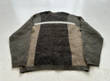 60s NATELSON BROTHERS CrewNeck Mohair Knit M Khaki