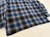 90s Pendleton Shadow Plaid Board Shirt M Black &Blue