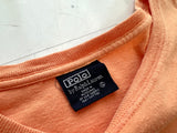 90s Polo Ralph Lauren Blank T-shirt XL Orange