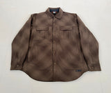 Nike ACG ShadowPlaid Shirt Jacket XL Brown