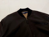 90s Polo Ralph Lauren Leather Bomber Jacket M