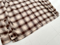 Polo Sport Shadow Plaid Loop L/S Shirt L LightBrown