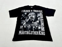 Used Martin Luther King Jr T-shirt XXL Black