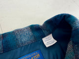 90s Pendleton Shadow Plaid Board Shirt XL Navy