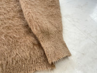 60s TOWNCRAFT Mohair Cardigan M Camel