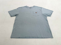 Used Carhartt Pocket T-shirt XL Skyblue