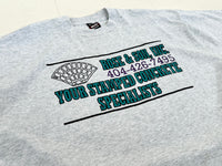 90s Concrete Company T-shirt XL Gray