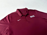 NIKE DRI-FIT Polo Shirt L Burgundy