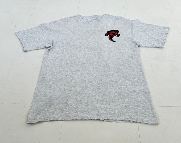 90s typhoon T-shirt L Gray