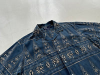 90s Polo Ralph Lauren CLAYTON Triangle Paisley Loop Shirt M