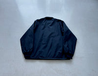 90s Wether Breaker Nylon Coach Jacket Navy