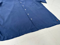 90s Polo Ralph Lauren Cotton&Linen Loop Shirt L Navy