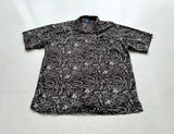 90s Polo Ralph Lauren CLAYTON Cactus Loop Shirt L Black