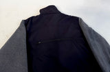 90s Eddie Bauer Fleece&Nylon Fishing Jacket L Black