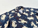 90s Polo Ralph Lauren VINTAGE CAMP Shellfish Loop Shirt XXL