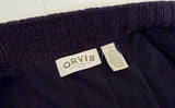 90s ORVIS Native Pattern Knit Jacket L Black