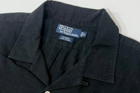 90s Polo Ralph Lauren CALDWELL Cotton Loop shirt XL Black