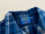 90s Pendleton Plaid Board Shirt XL Blue