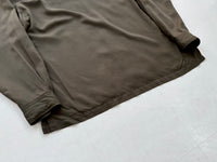 90s Polo Ralph Lauren Rayon L/S Loop Shirt XL Khaki