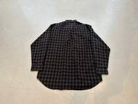 90s Polo RalphLauren BLAKE ShadowPlaid L/S Shirt Black&Gray