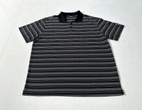 Used DRI-FIT Border Polo Shirt XXL Black&White