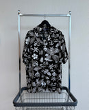90s Polo RalphLauren Black Hawaiian Loop Shirt XL