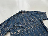 90s Polo Ralph Lauren CLAYTON Triangle Paisley Loop Shirt M