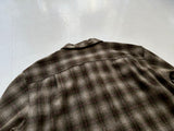 90s Pendleton Shadow Plaid Board Shirt L OD
