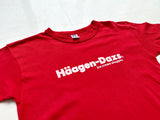80s Haagen Dazs Strawberry T-shirt L