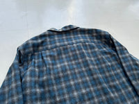 90s Pendleton ShadowPlaid Board Shirt XL Navy