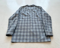 90s Pendleton ShadowPlaid Board Shirt L Turquoise